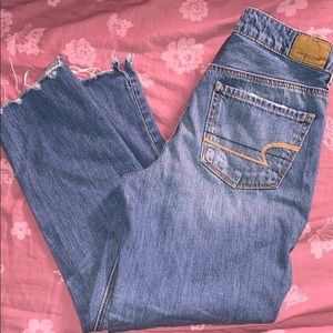 American Eagle Hi-Rise TomGirl Jeans